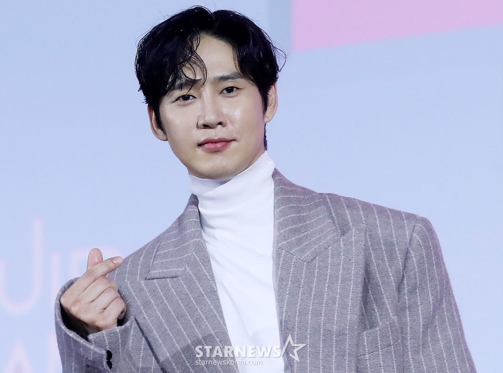 배우 박성훈이 넷플릭스 시리즈 '오징어 게임 시즌2' 제작발표회에 참석해 포즈를 취하고 있다. 2024.12.9 /사진=김창현 chmt@