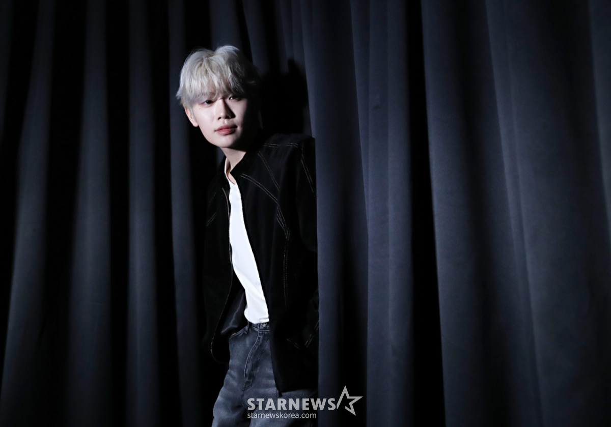 제로베이스원 김태래 /사진=김휘선 기자 