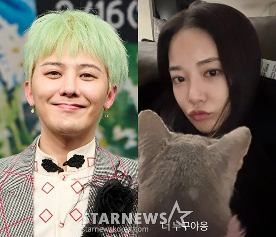 지드래곤, 이주연 /사진=스타뉴스, 이주연 인스타그램
