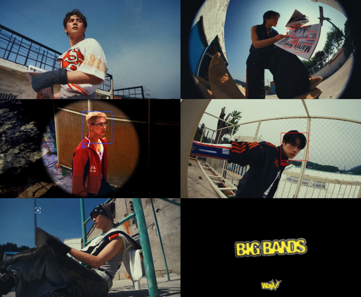 WayV 일곱 번째 미니앨범 'BIG BANDS' 무드 필름 캡처 이미지/사진제공=에스엠엔터테인먼트