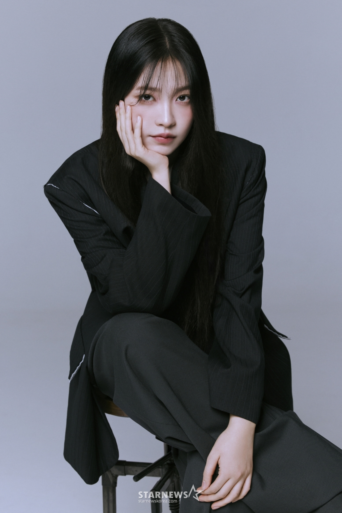 드라마 '청담국제고등학교 2'의 배우 김예림이 지난 5일 진행된 라운드 인터뷰를 위해 포즈를 취하고 있다. /사진제공=블리츠웨이엔터테인먼트 2025.08.06 /사진=김휘선 hwijpg@