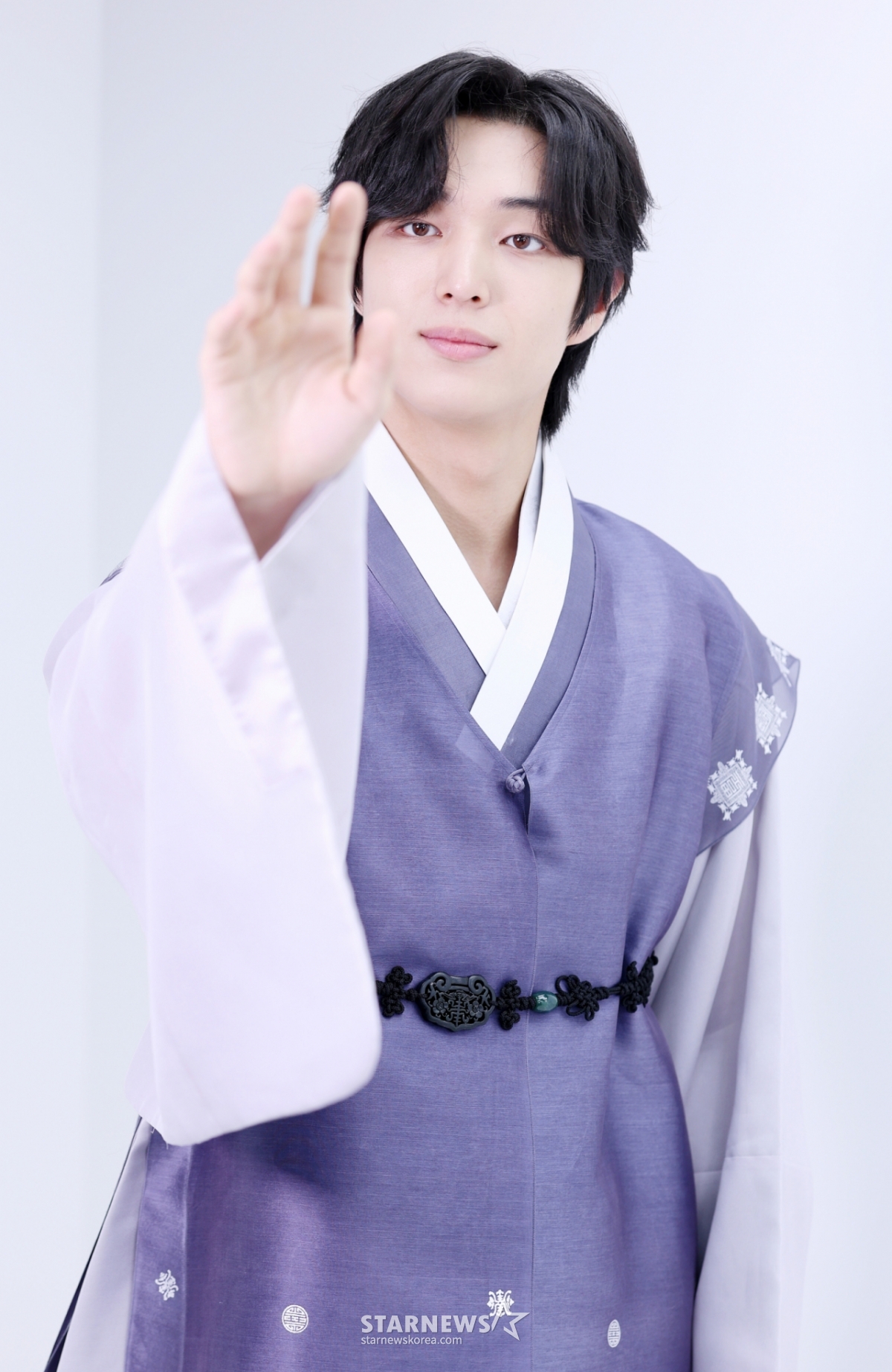 배우 전진서 한복 인터뷰 /사진=김휘선 기자 hwijpg@