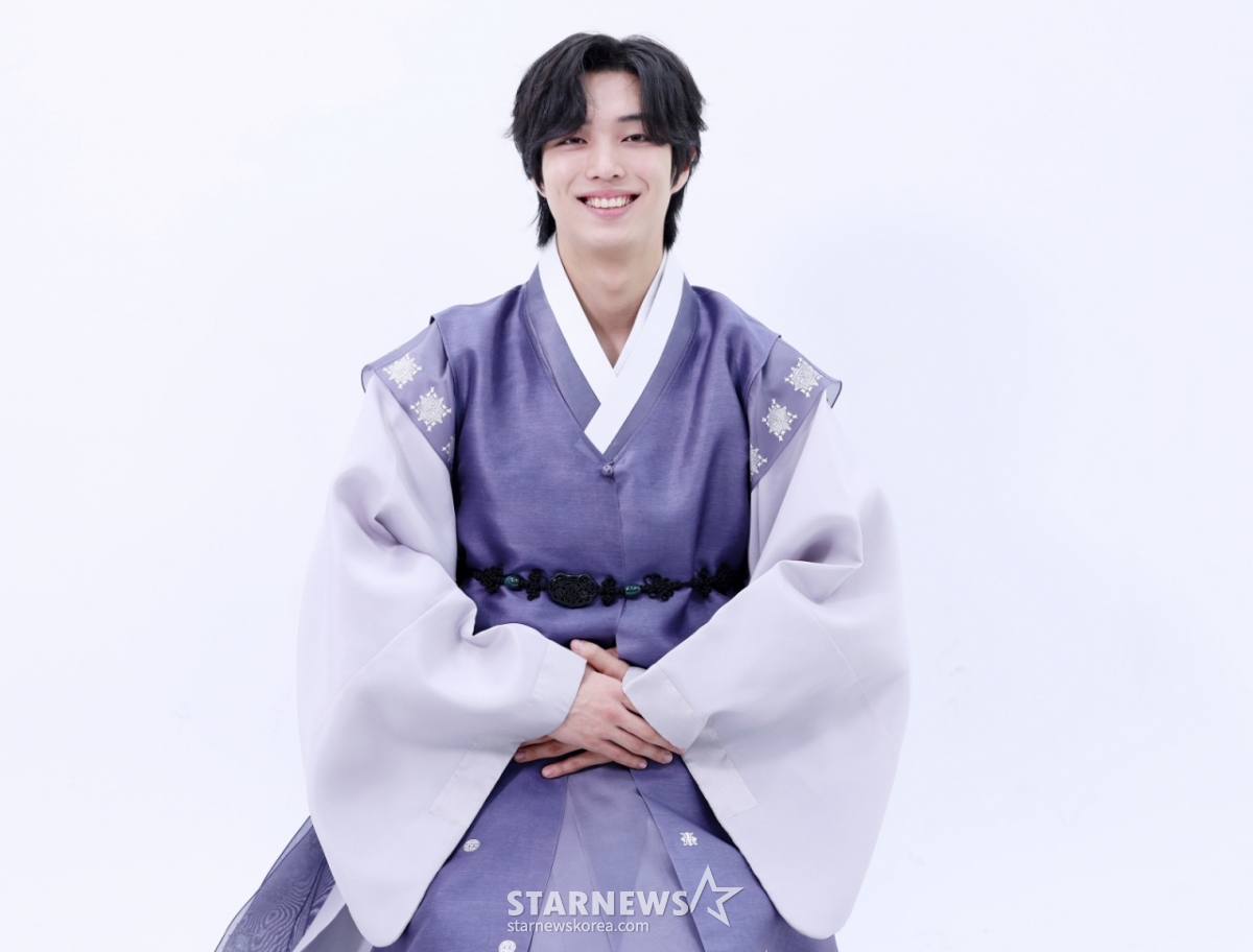 배우 전진서 한복 인터뷰 /사진=김휘선 기자 hwijpg@