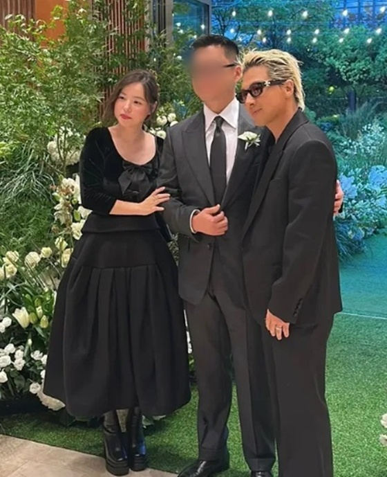 민효린, 태양/사진=온라인 커뮤니티