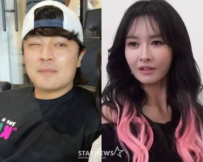 추신수(왼쪽), 하원미 /사진=스타뉴스, 하원미 SNS