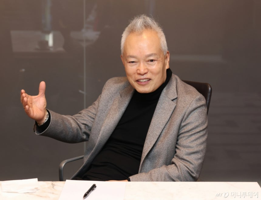 Money Today名誉会长白容镐。 =照片=money today。