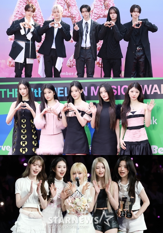 TWS, ILLIT, Kiki (from top) / Photo = Star News