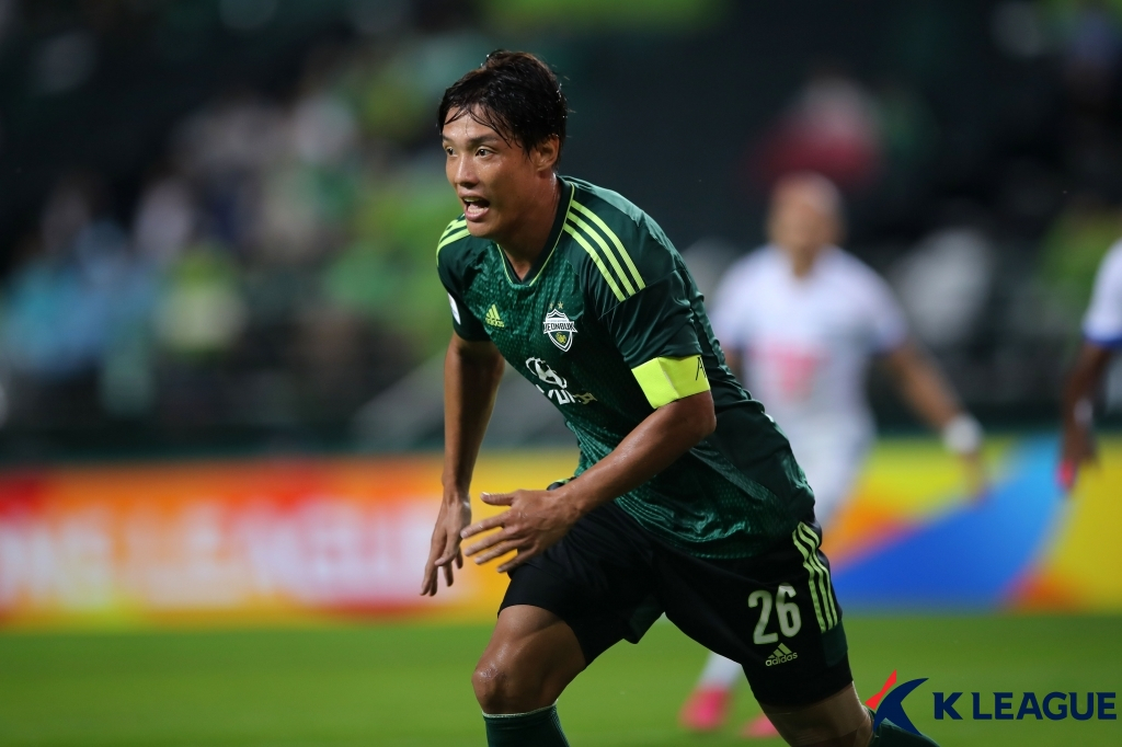 Hong Jung-ho, who finished accompanying Jeonbuk Hyundai. /Photo = Courtesy of the Korea Professional Football League