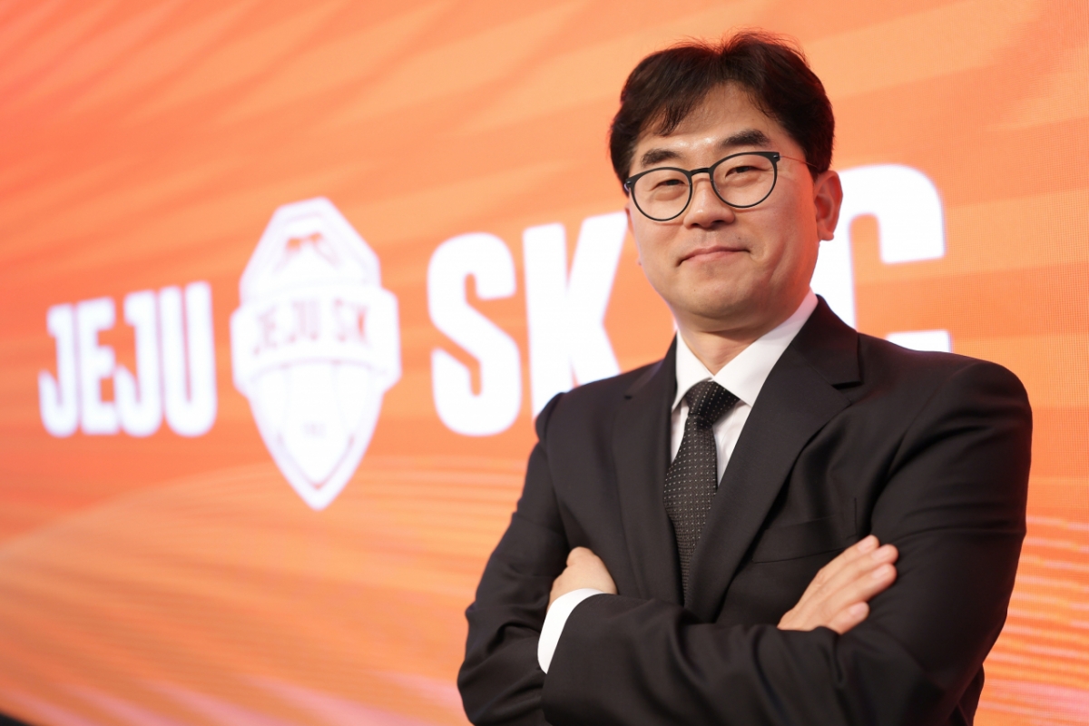 Cho Ja-yong, the new CEO of Jeju SK. /Photo = Courtesy of Jeju SK