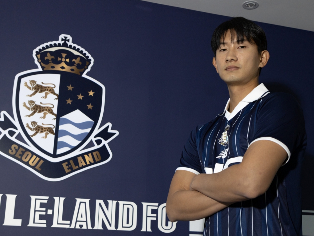 Kim Hyun gia nhập Seoul E-Land. /Ảnh = Cung cấp Seoul E-Land