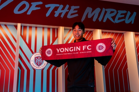 他就是加入龙仁FC的李承俊。 =照片=龙仁FC提供。