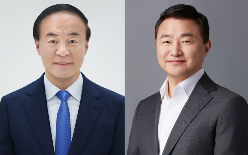 总管三星电子两大事业部门的代表理事副会长全永贤（DS部门长）和代表理事社长卢泰文（DS部门长）。