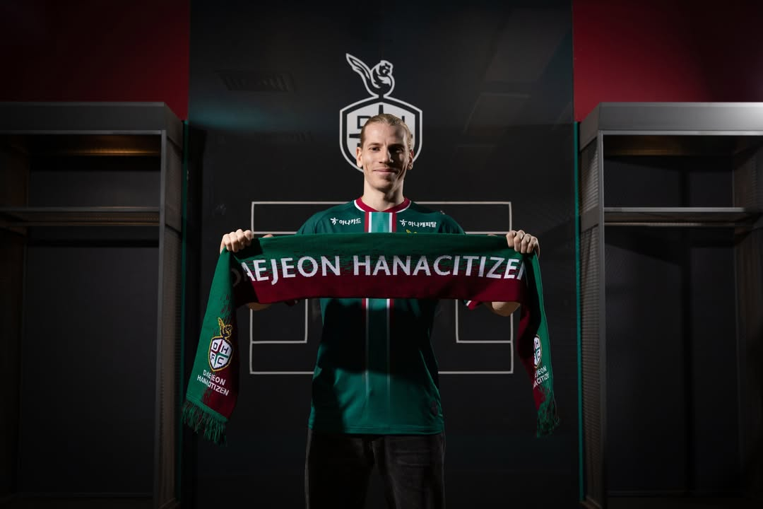 Rubik'sson left Ulsan HD to move to Daejeon Hana Citizen. /Photo = Courtesy of Daejeon Hana Citizen