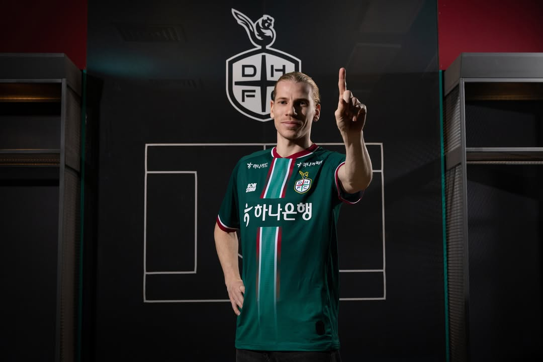 Rubik'sson left Ulsan HD to move to Daejeon Hana Citizen. /Photo = Courtesy of Daejeon Hana Citizen