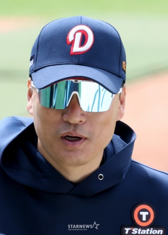 李承燁（イ·スンヨプ）元斗山（トゥサン）ベアーズ監督。 /写真=キム·ジンギョン待機者