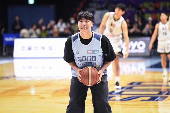 Jung Woojoo's struggle. /Photo = KBL