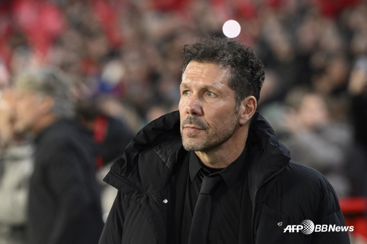HLV Diego Simeone của Atletico Madrid. /AFPBBNews = Tin tức 1