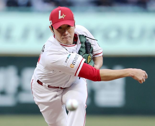 Park Jong-hoon's pitching in the 2025 season. /Photo = SSG Landers