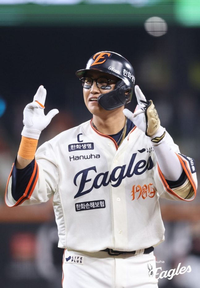 Chae Eun-seong of Hanwha. /Photo = Courtesy of Hanwha Eagles