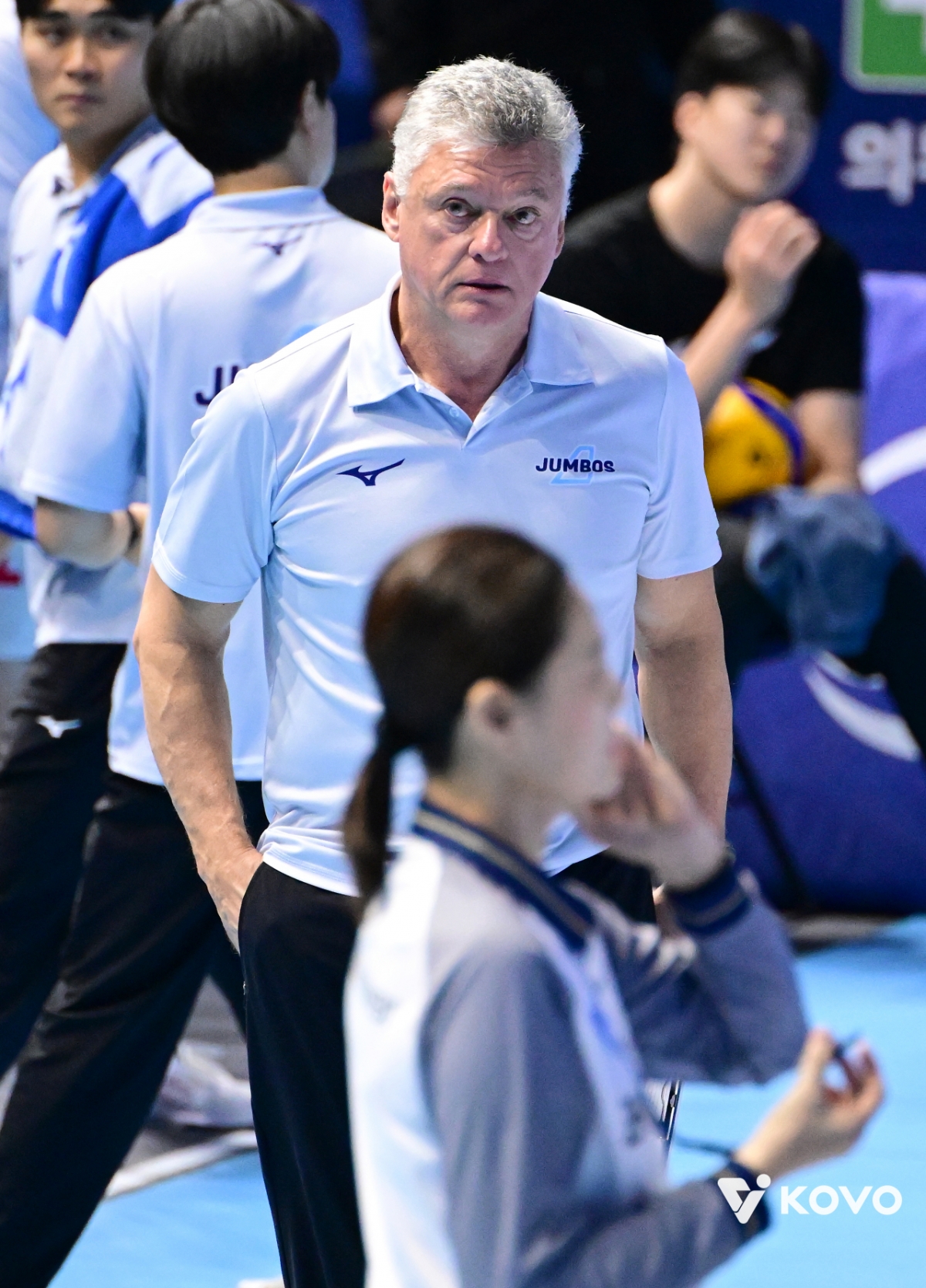 Director Henan of Korean Air. /Photo = Courtesy of the Korea Volleyball Federation