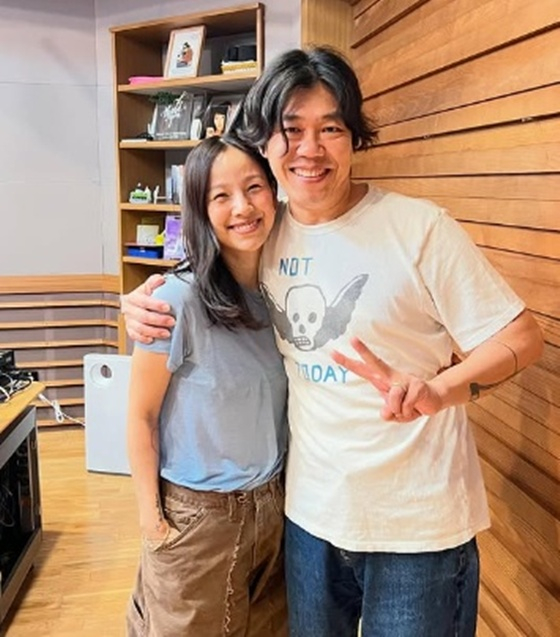 Lee Hyo-ri and Lee Sang-soon / Photo = Radio's 'Perfect Day Lee Sang-soon' SNS