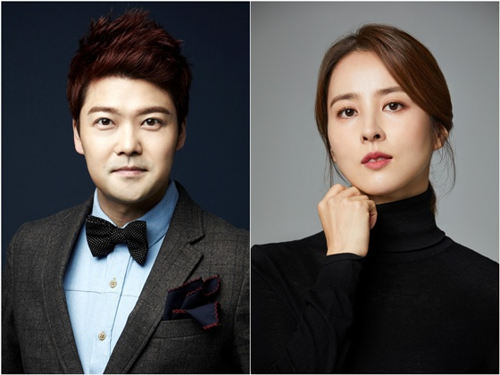 Jeon Hyun Moo (trái), Han Hye Jin / Ảnh = Mỗi công ty quản lý