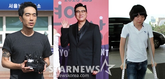 Ko Young-wook (from left), Lee Sang-min and Shin Jung-hwan/photograph = Star News