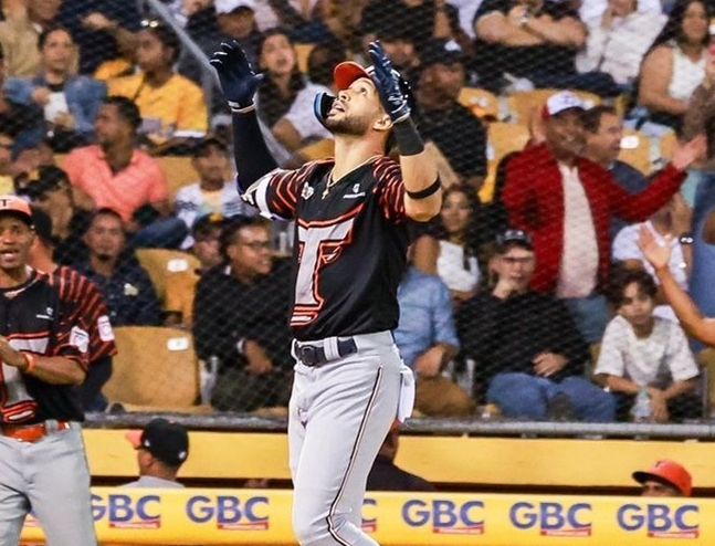 Риверато, совершивший хоумран в игре 30 декабря прошлого года. /Фото =Доминиканские СМИ Нотиас Альтиempo Официальные социальные сети