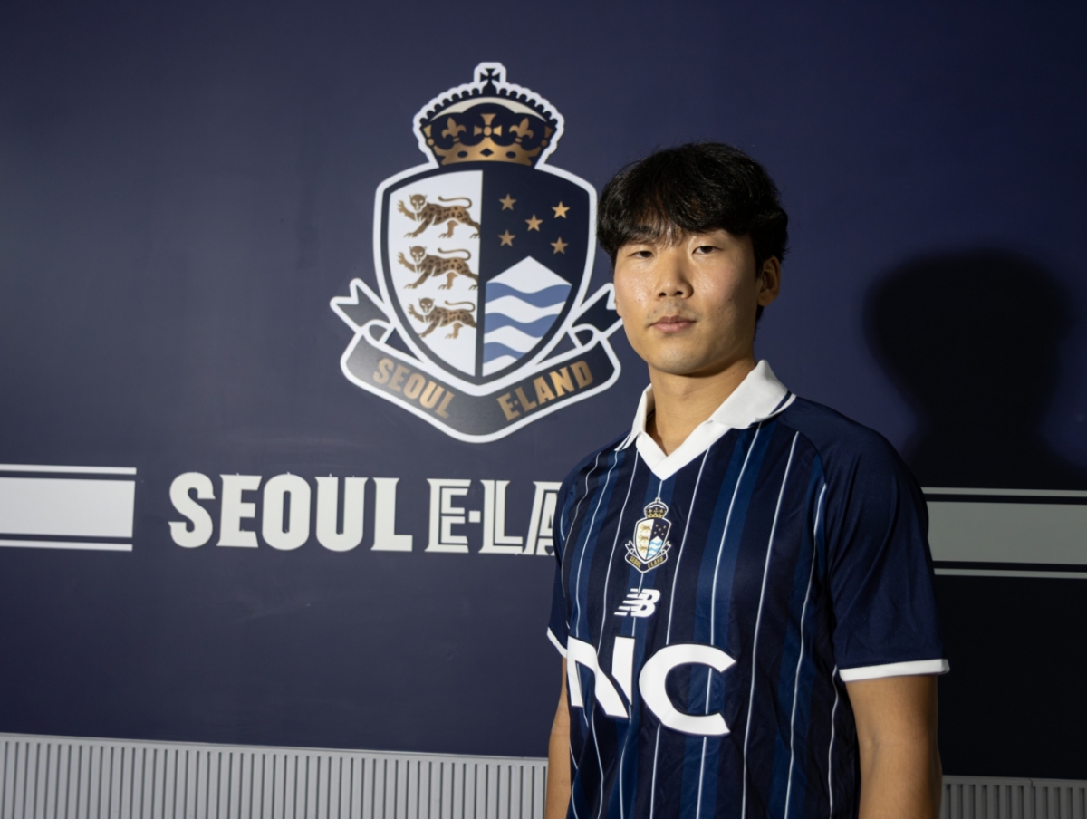 Seoul E-Land midfielder Kang Young-seok. /Photo = Courtesy of Seoul E-Land
