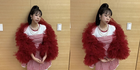 =照片=洪贤姬的照片墙。