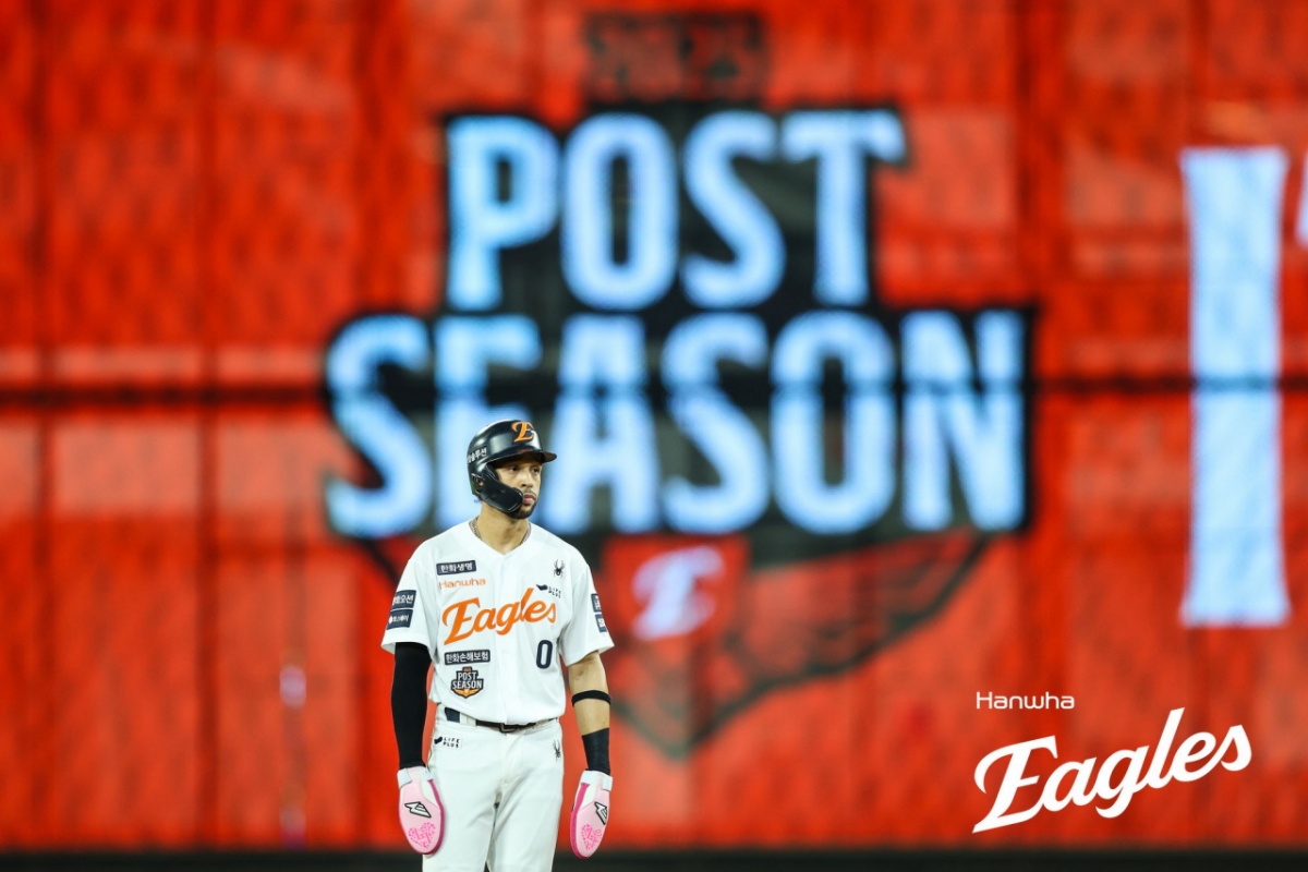 Luis Liberato in his time playing for the Hanwha Eagles./Photo = Courtesy of the Hanwha Eagles