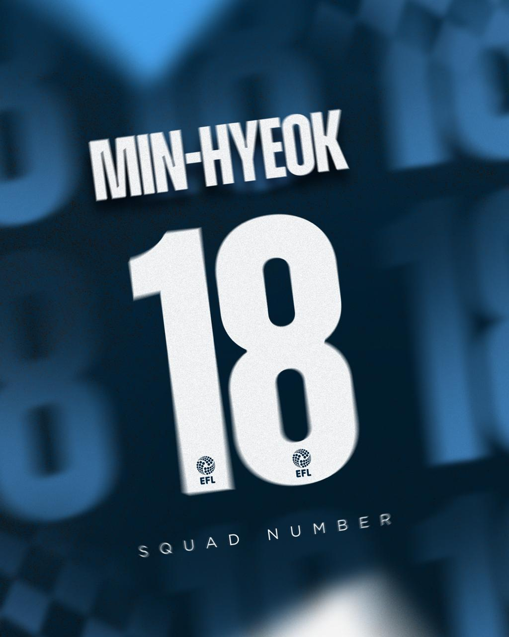 Yang Min-hyuk's number on loan to Coventry City, the No. 1 team in the English Championship. /Photo=Capture Coventry City SNS