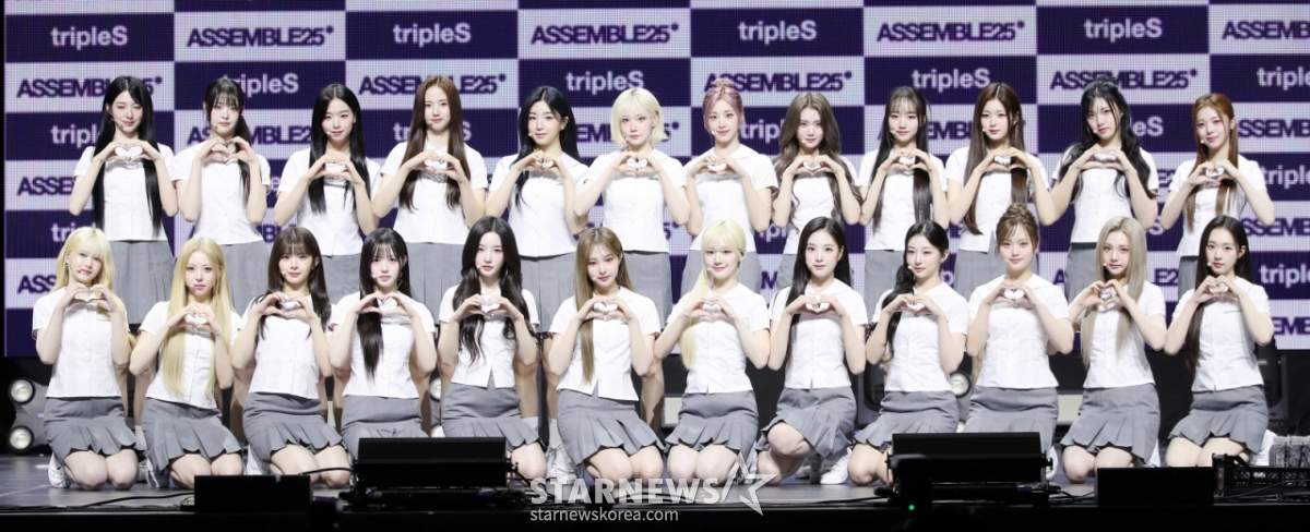 Group tripleS / Photo = Kim Hwi-sun hwijpg@