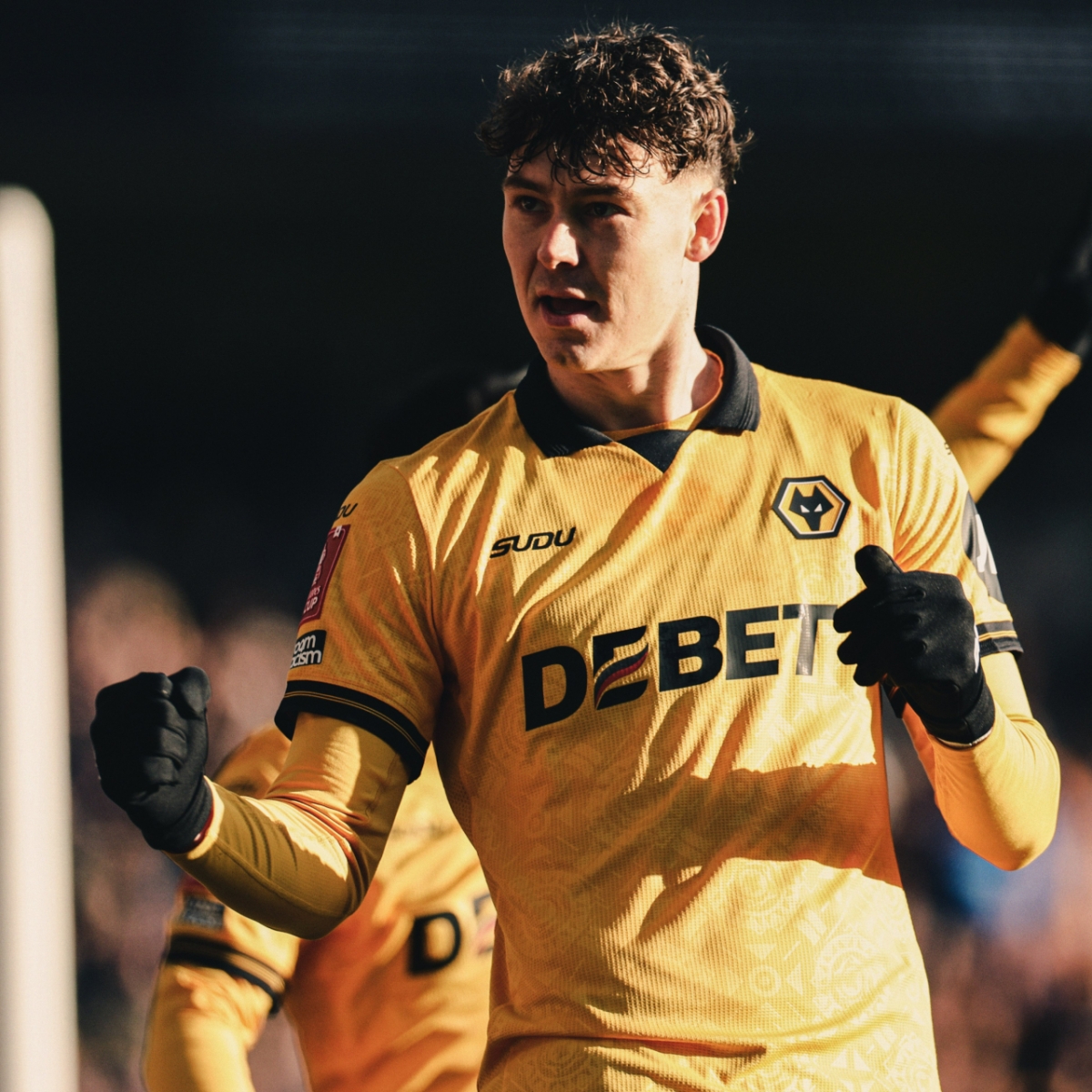 Jorgen Stran Larsen, who scored a hat trick at home against Shrewsbury (Fourth Division). /Photo = Wolverhampton Official Social Network Service (SNS)