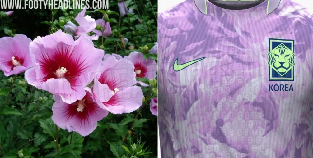 韩国足球代表队的新远征队服的预测也很好。 =照片=《futy headline》头条。