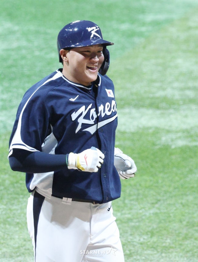 他就是国家队时期LG队的李在元。 =照片=金镇京。 