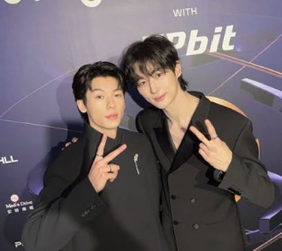 Heo Kwang-han and Byun Woo-seok / Photo = Byun Woo-seok SNS