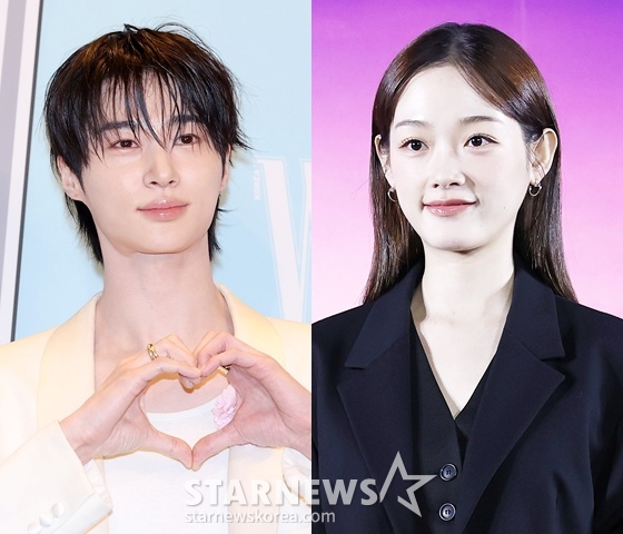 Actors Byun Woo-seok and Lee Yoo-mi / Photo = Star News