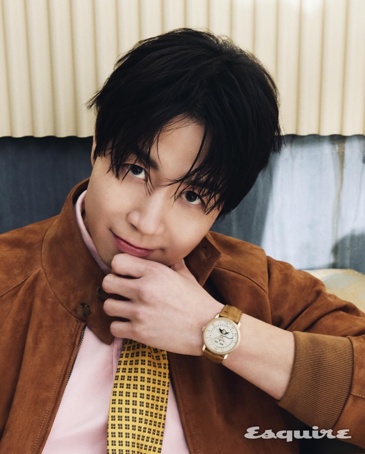 =图为，安倍晋三和埃斯奎尔联袂出演该节目。