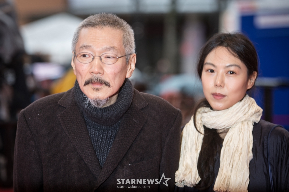 Hong Sang-soo Kim Min-hee / Photo=/AFP BBNews=News1=Star News