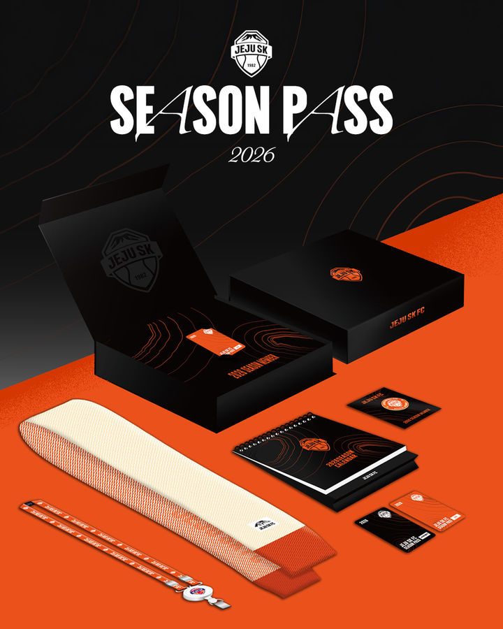 Jeju SK unveiled the 2026 season ticket and season ticket benefits on the 15th. /Photo = Courtesy of Jeju SK
