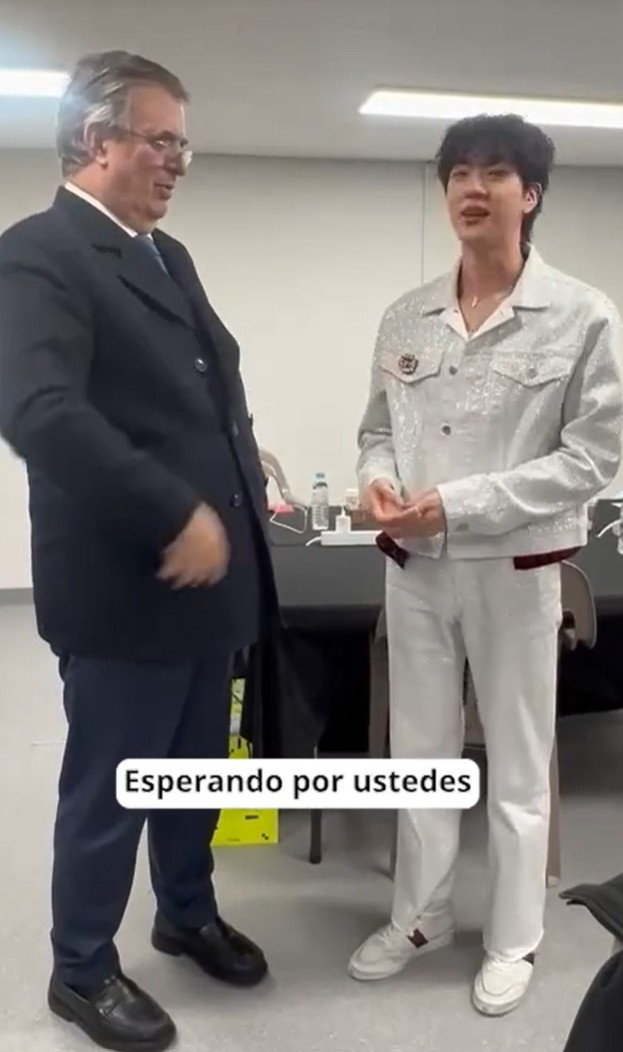 Video of Minister Ebrard's Meeting With Jean Posted On TikTok