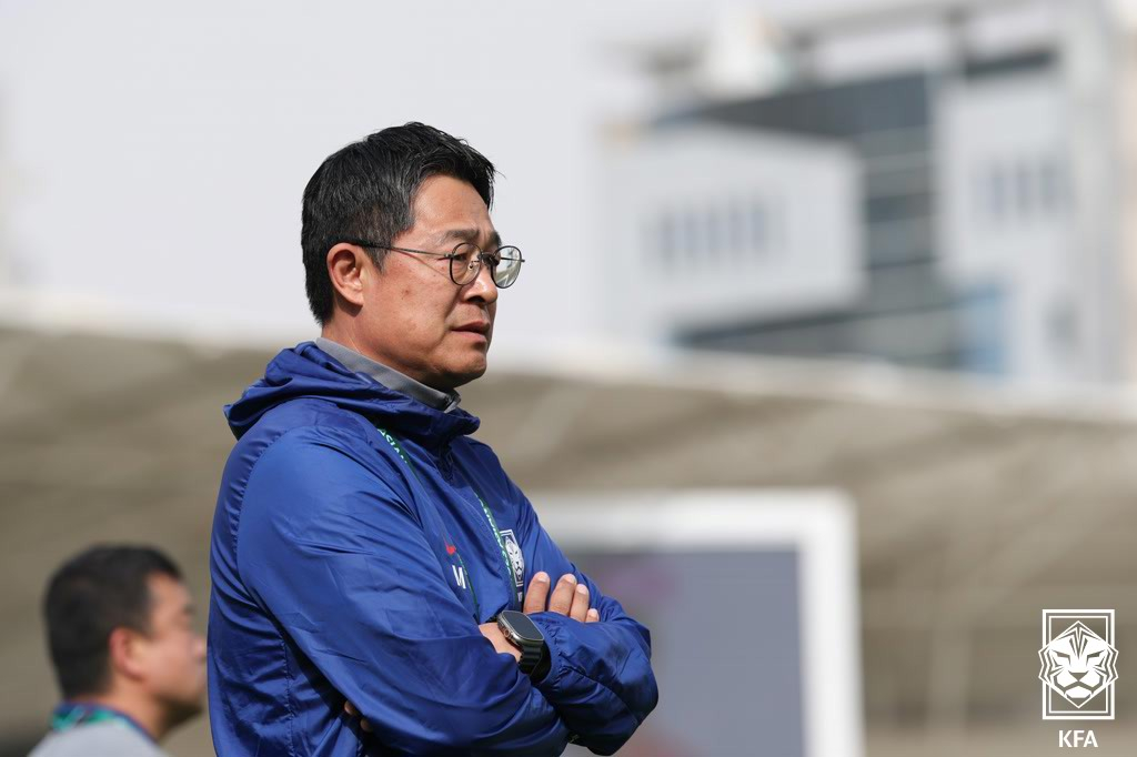 Lee Min-sung, head coach of the U-23 national soccer team. /Photo = Courtesy of the Korea Football Association