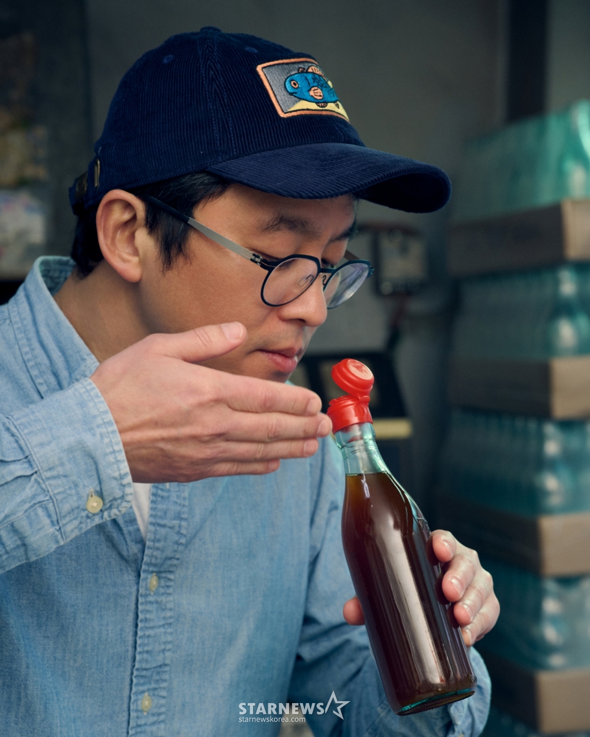 Đầu bếp Choi Kang Rok, người chiến thắng của Netflix 'Đầu bếp trắng đen 2' đang tạo dáng cho cuộc phỏng vấn vòng 16 ngày. /Cung cấp ảnh = Netflix 2026.01.16 /Ảnh = Photoguy@ Lee Dong Hoon