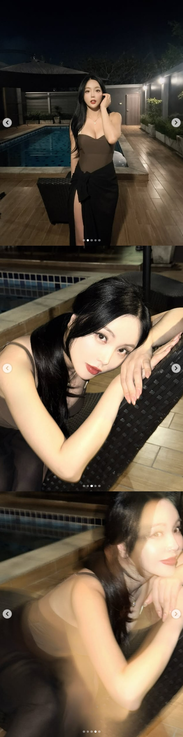 =照片=洪真英SNS。