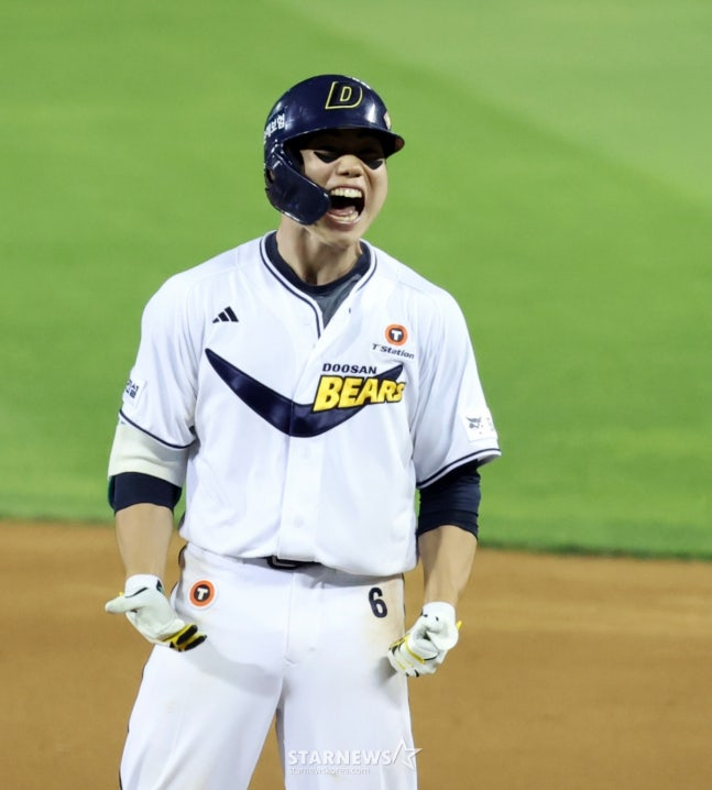 Oh Myung-jin of Doosan Bears. /Photo = Senior Reporter Kang Young-jo