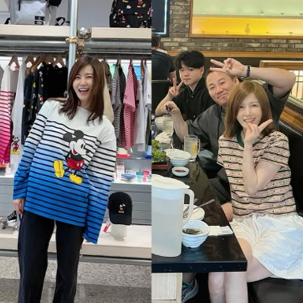 =照片=金敏智SNS。