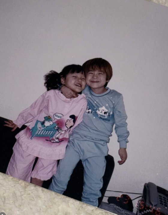 Moon Soo Ah Moon Bin / Ảnh = SNS của Moon Soo Ah