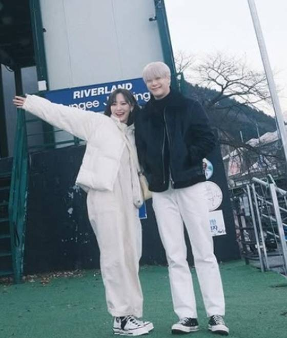 Moon Soo Ah Moon Bin / Ảnh = SNS của Moon Soo Ah