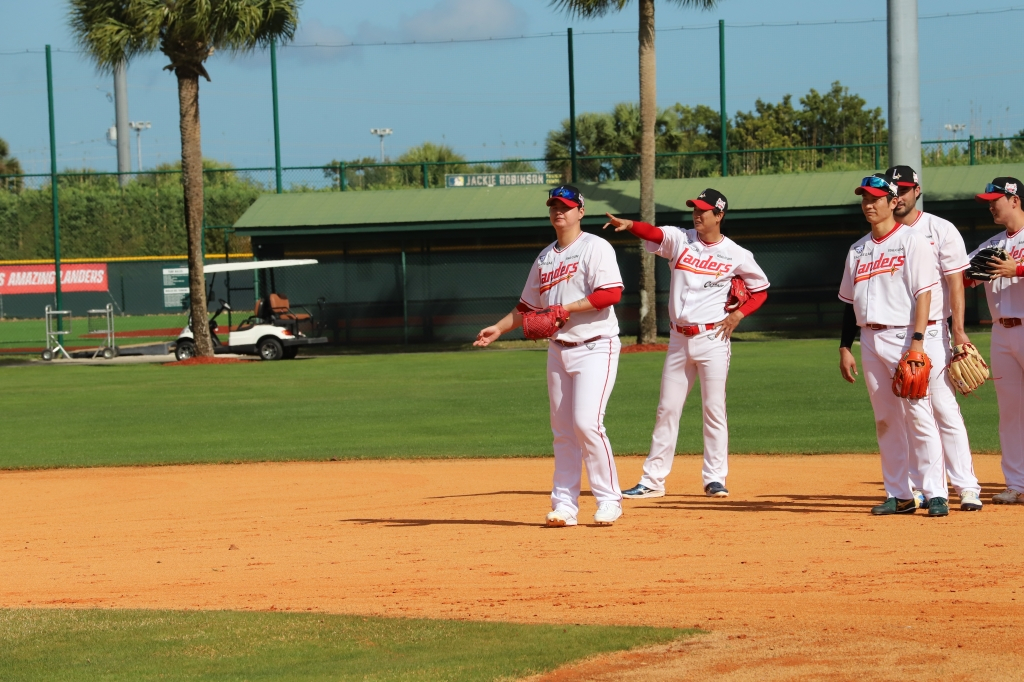 SSG Landers squad training in Florida, USA. /Photo = Courtesy of SSG Landers